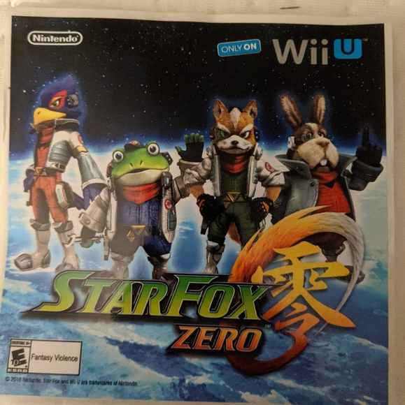 Star Fox Zero Promotional Sticker - Picture 1 of 1
